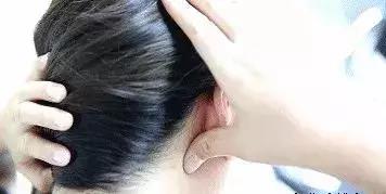 岳靈生發耳垂后方穴位